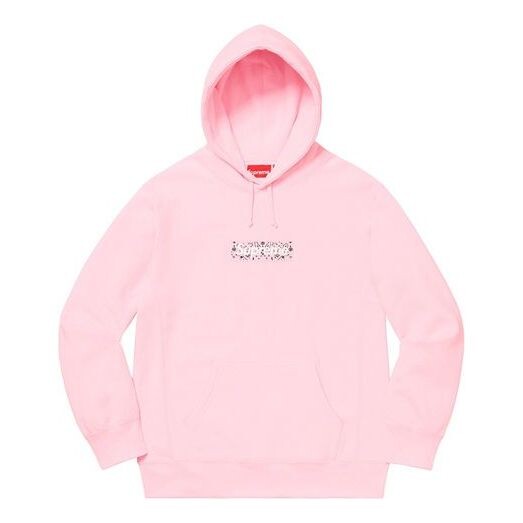 

Толстовка 19fw bandana box hoodie 'pink' Supreme, розовый