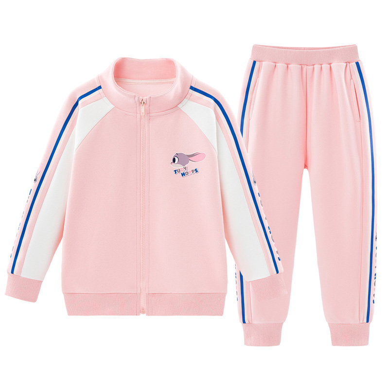 

Disney Повседневный спортивный костюм розовый для детей 3-7 лет