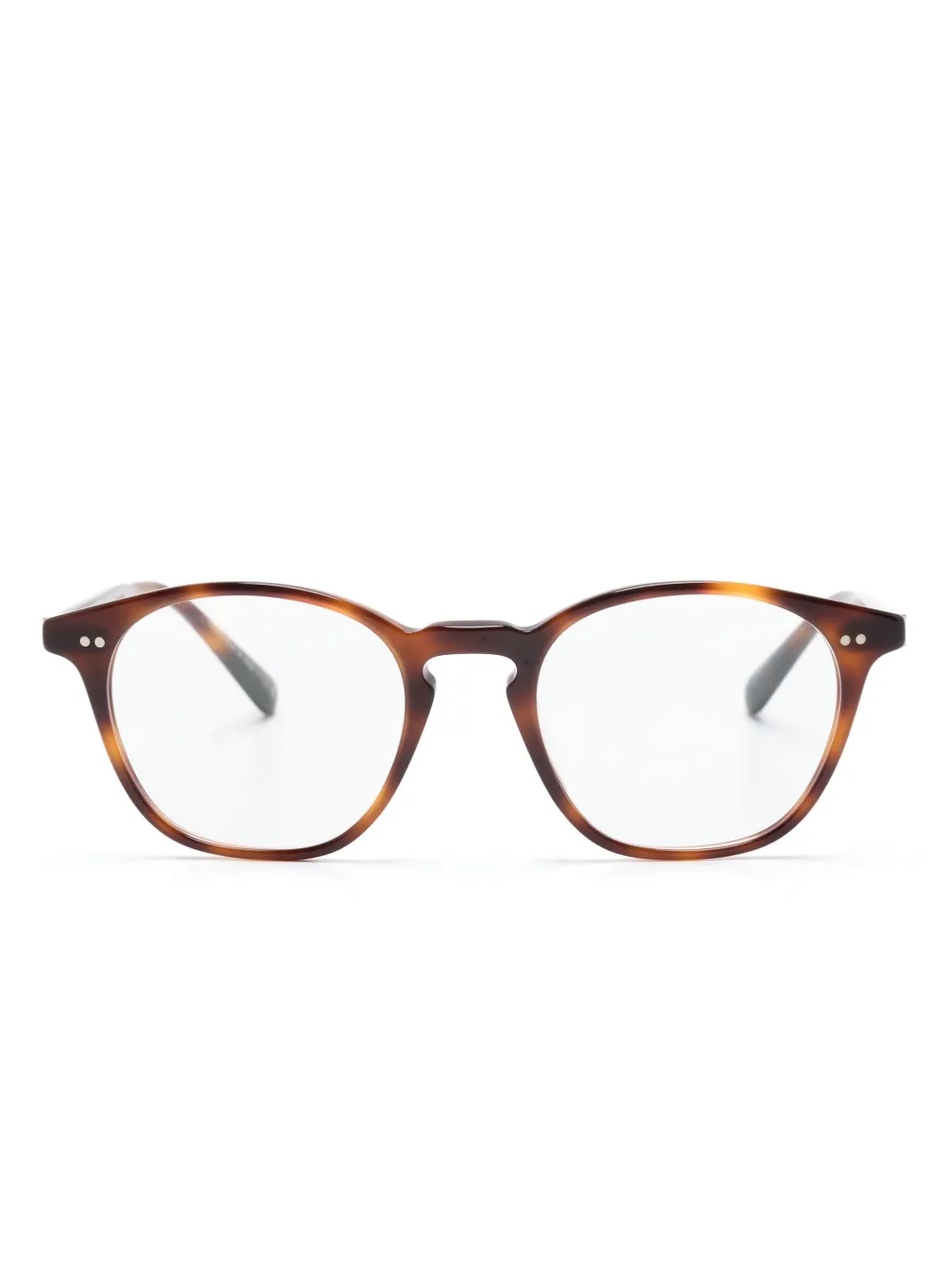 

Очки Ronne в оправе панто Oliver Peoples, коричневый