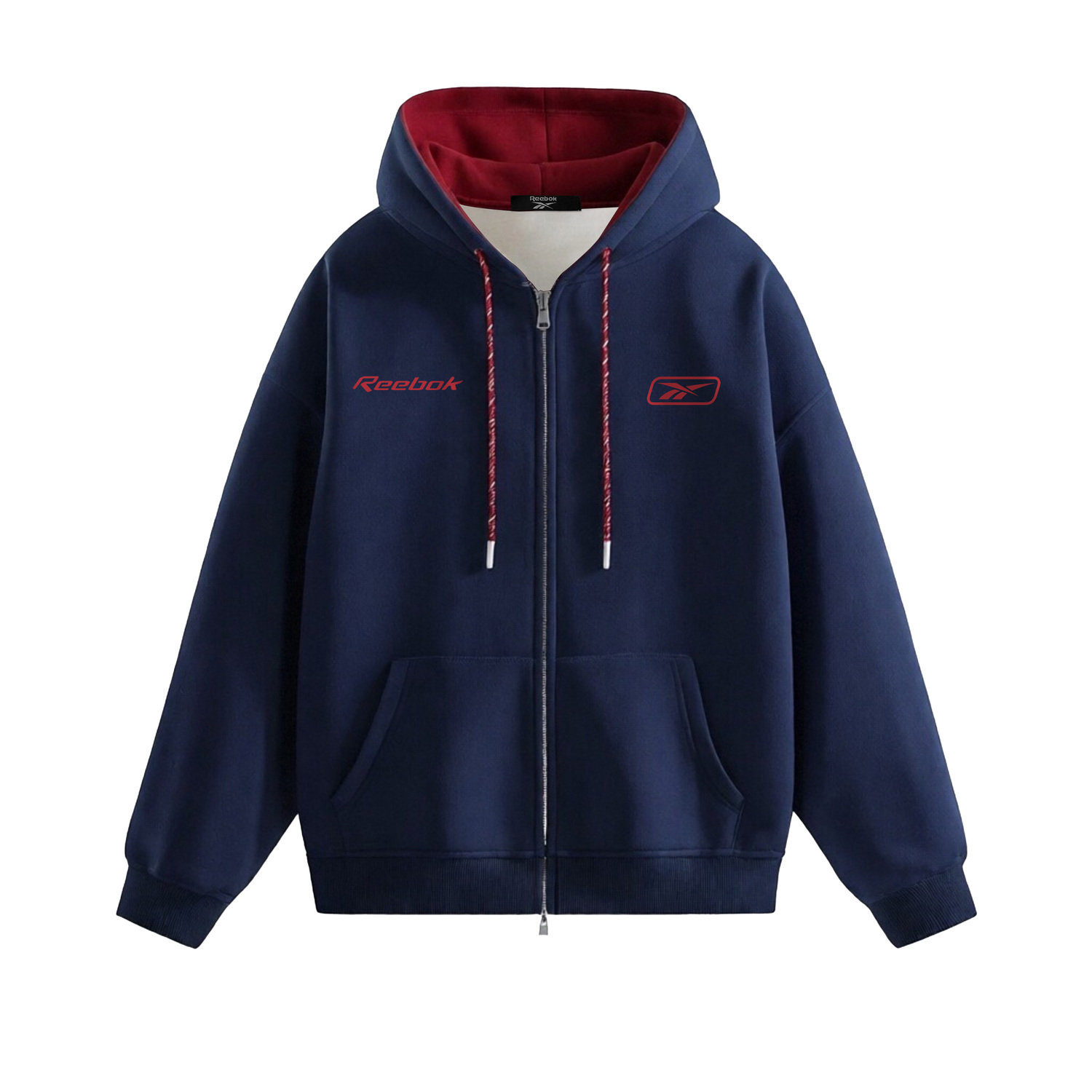 

Толстовка Unisex Hooded Moderate Cardigan Reebok, темно-синий