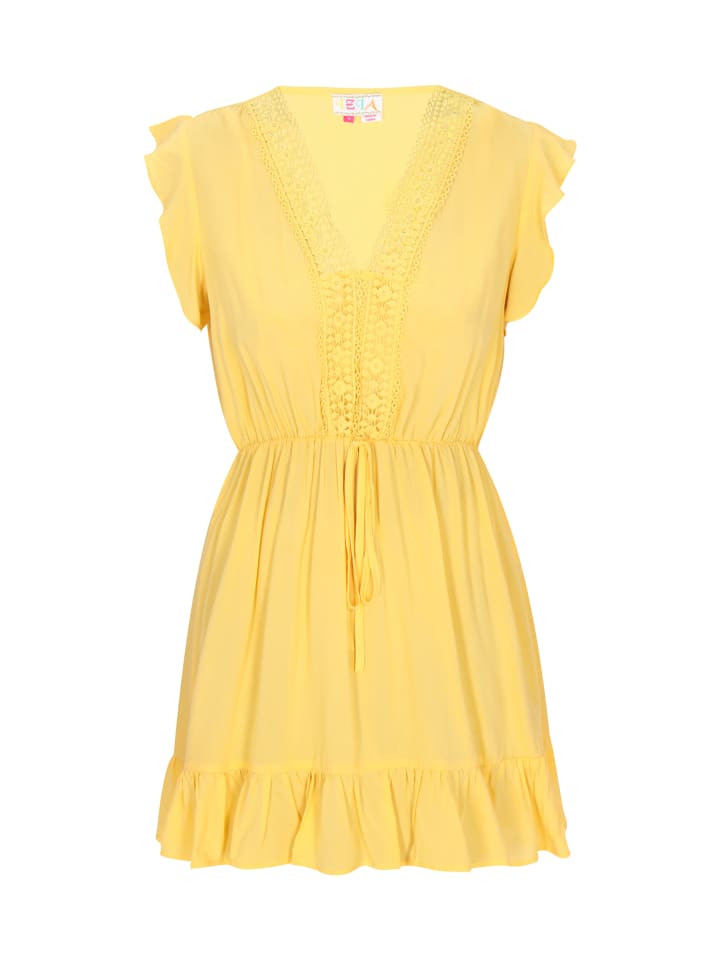 

IZIA Женское платье желтого цвета
