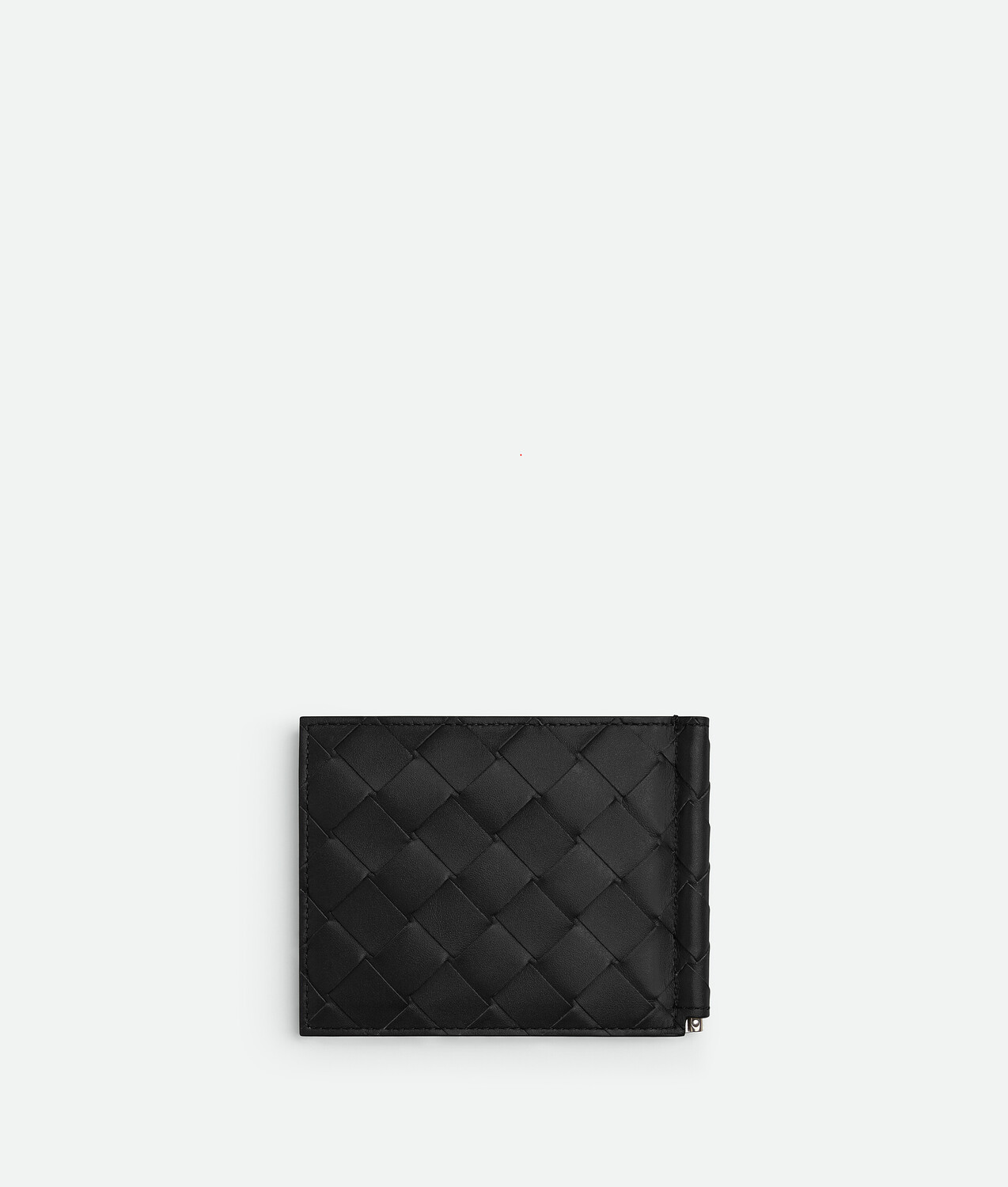 Кошелек с зажимом для купюр Intrecciato Bottega Veneta, черный — фото 3
