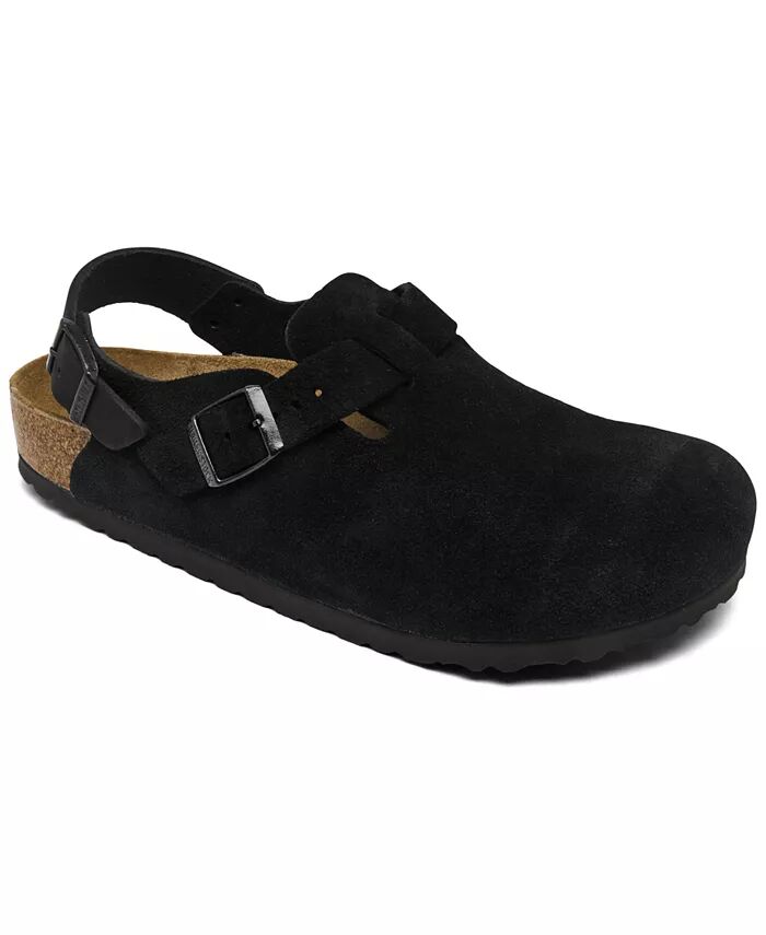 

Мужские замшевые кожаные сабо Tokio от Finish Line Birkenstock, черный