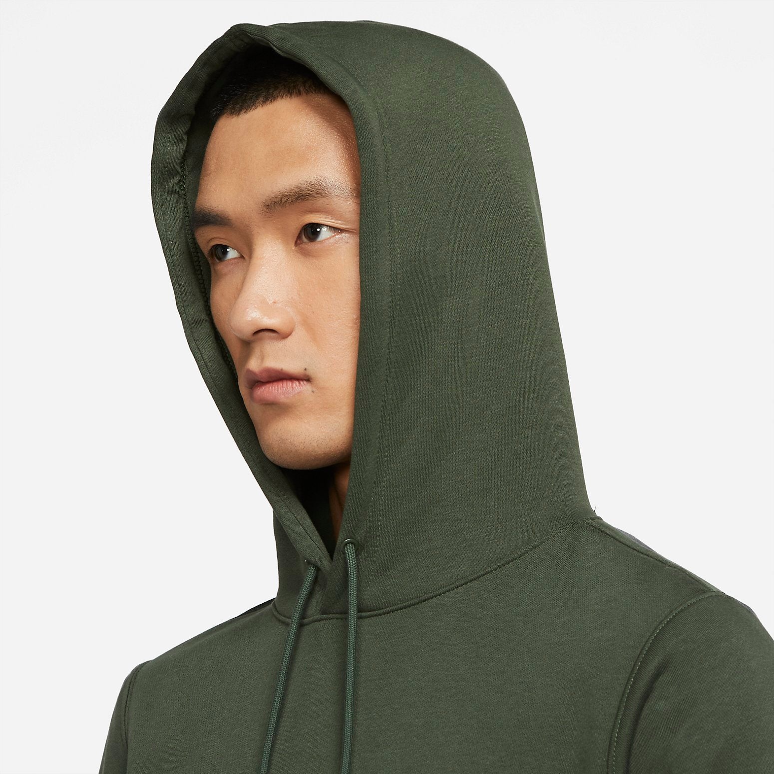 Худи Nike AS M NK FCESSNTL FLC HOODIEPO CARBON Green — фото 4