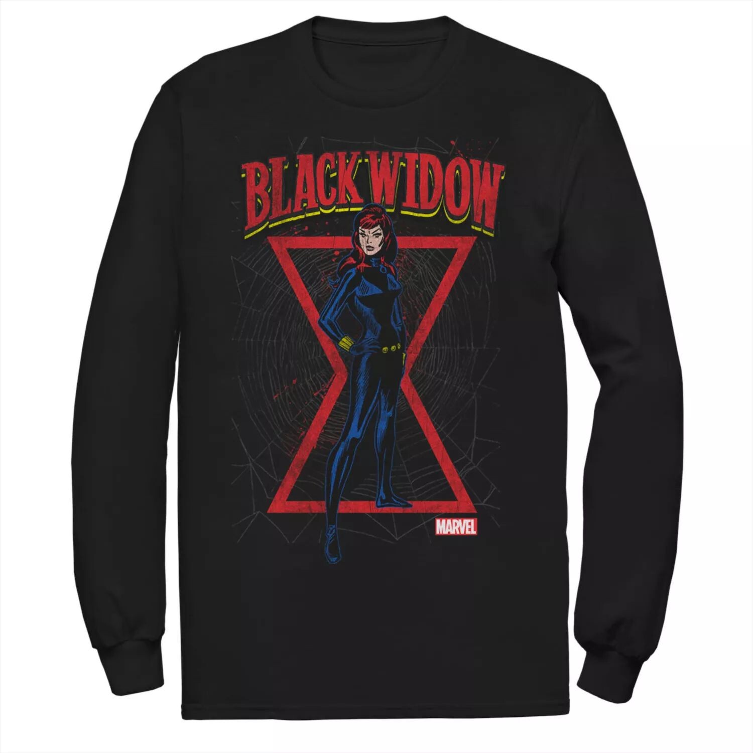 

Мужская футболка Black Widow Classic Retro Comic Stance Tee Marvel