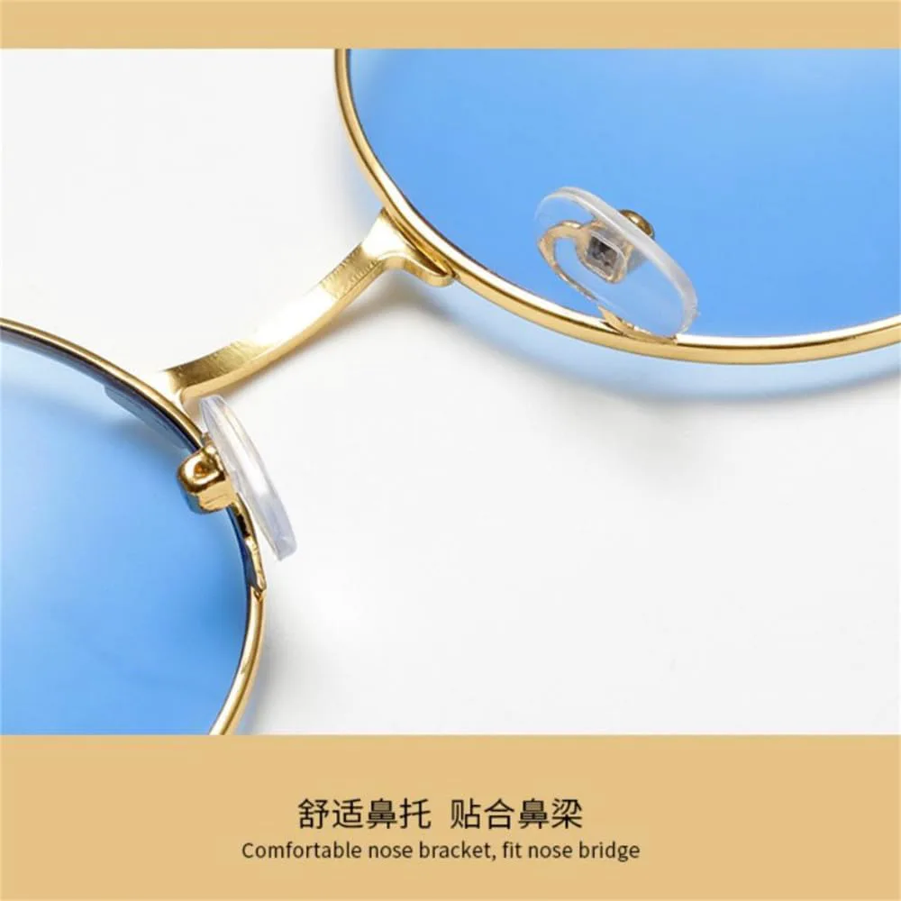 

Солнцезащитные очки с металлическим ободком и крупными зеркальными линзами, женские и мужские солнцезащитные очки с защитой от УФ-излучения UV400 MTZJH, 2