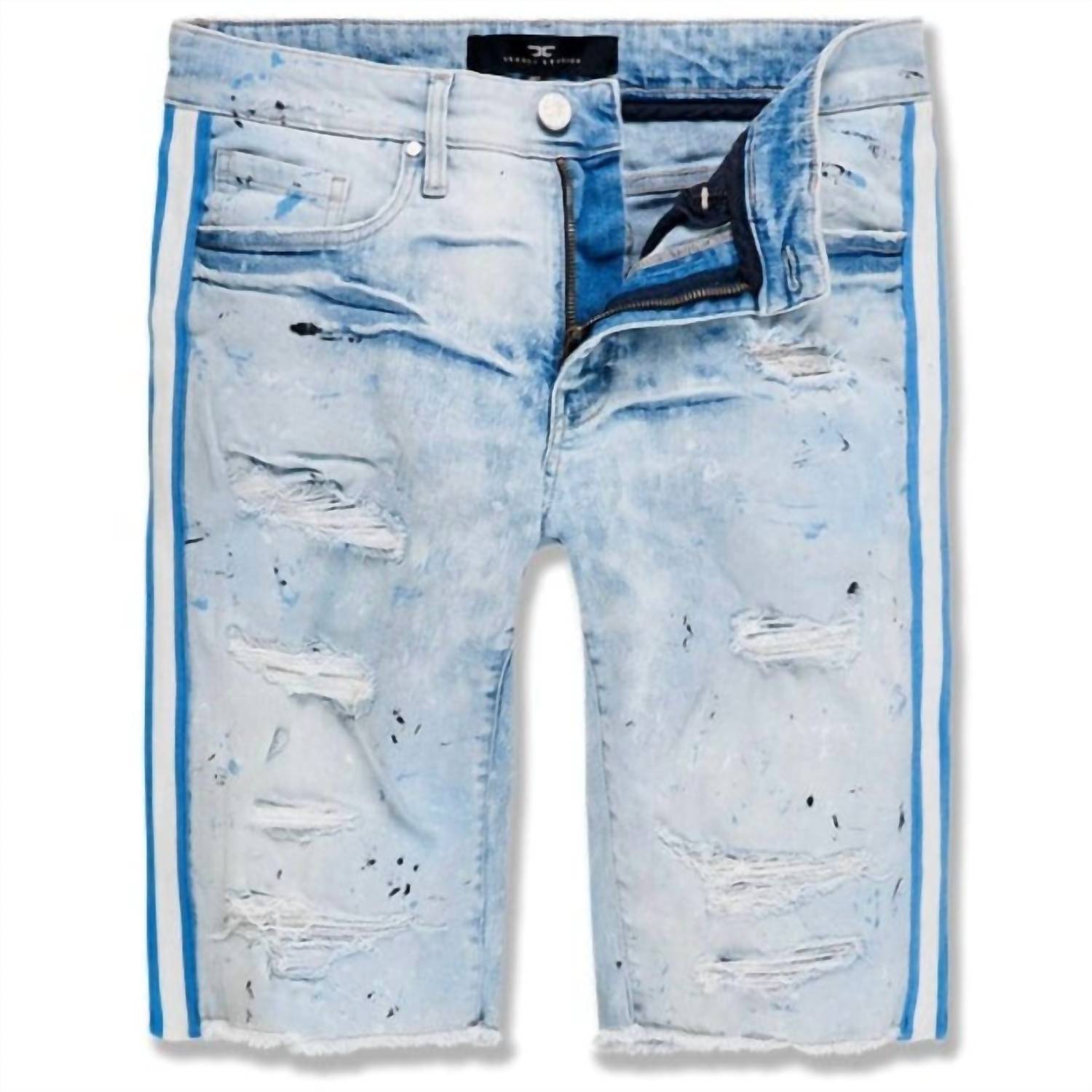 

Мужские джинсовые шорты Time's Up в цвете Ice Blue JORDAN CRAIG