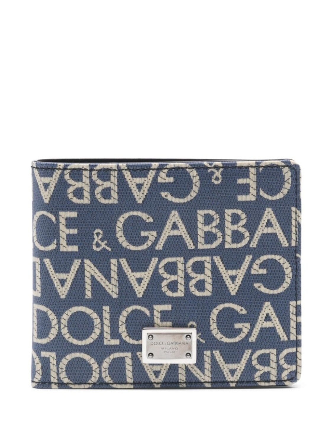 

Dolce & Gabbana кошелек с жаккардовым логотипом, синий