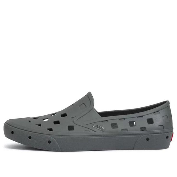 

Кроссовки trek slip-on 'pewter' Vans, серый