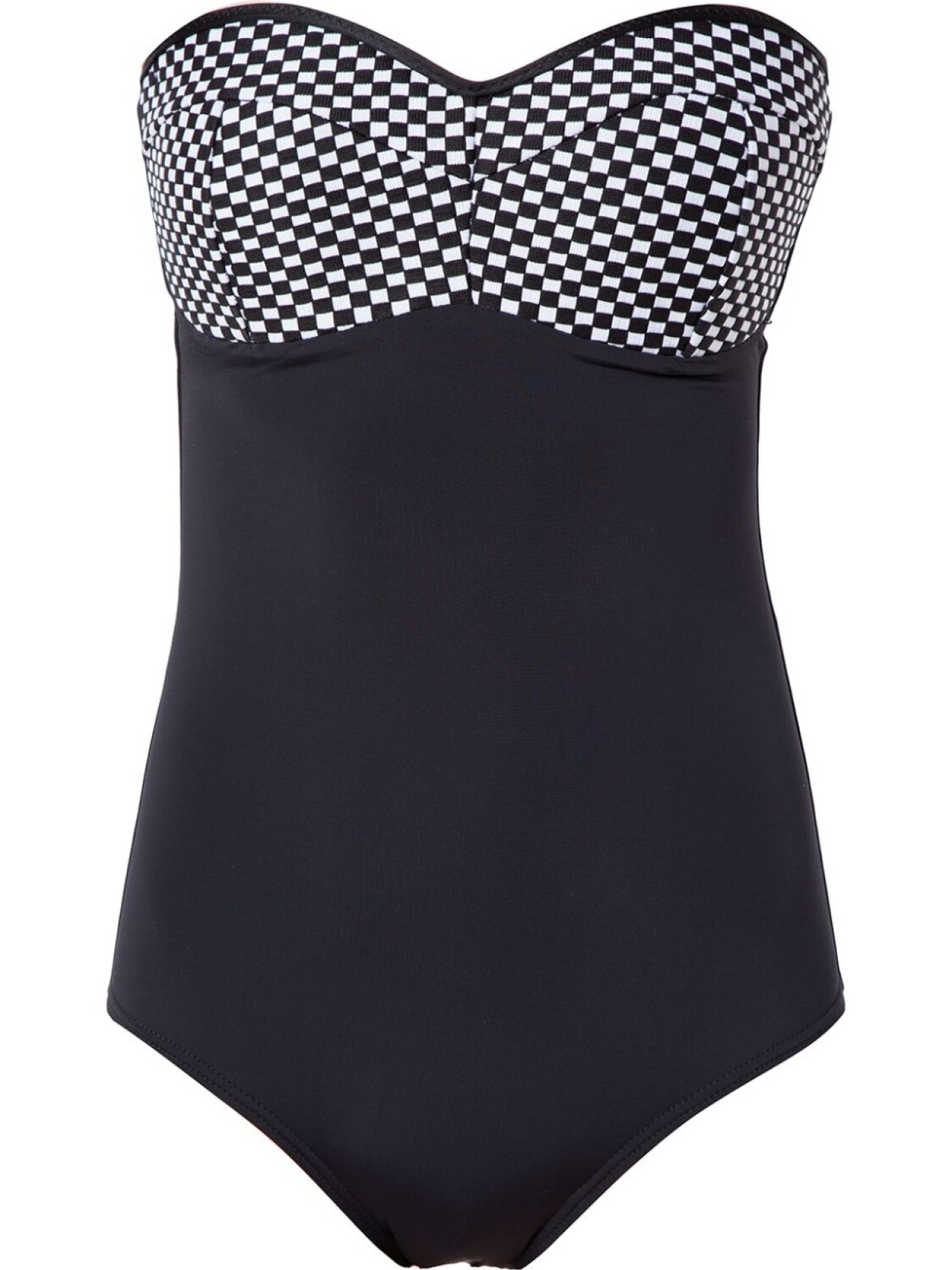 

Amir Slama bandeau swimsuit, черный