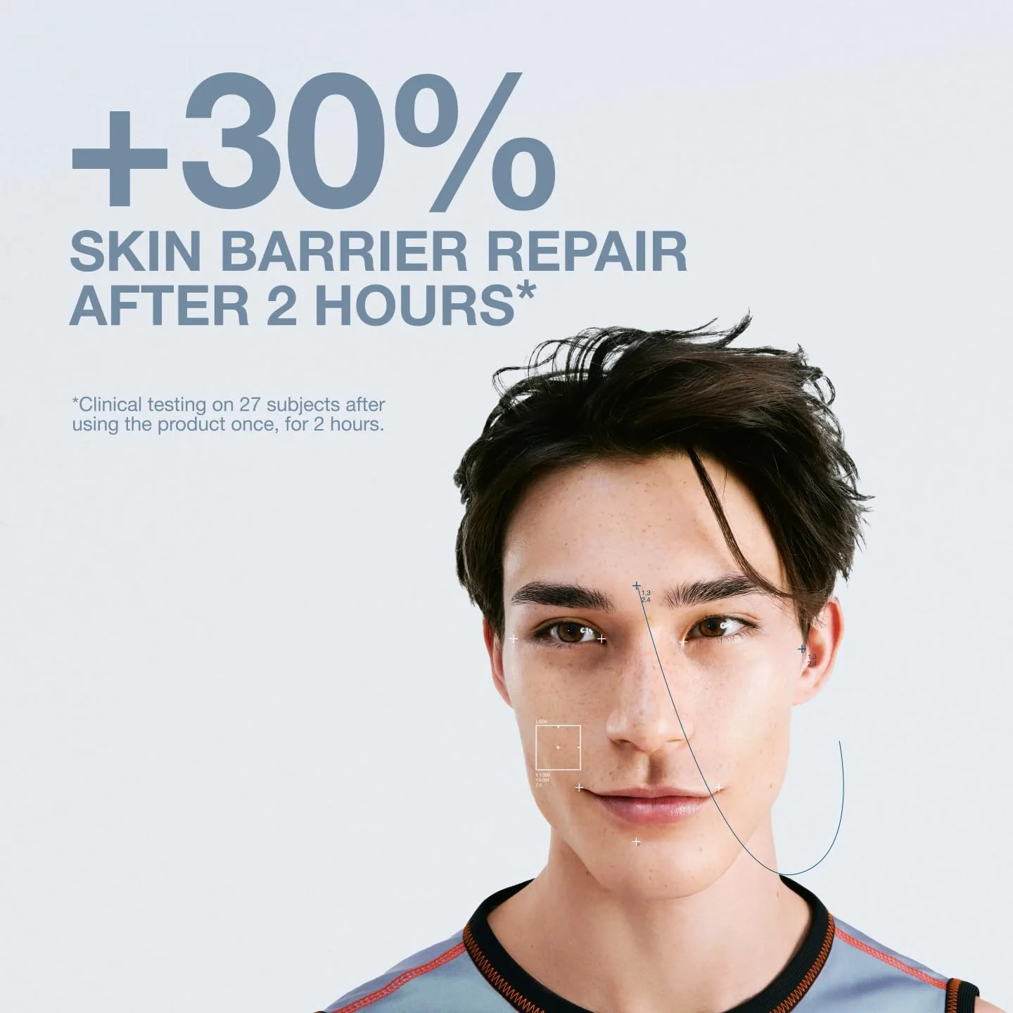 Набор для ухода за кожей лица Lab Series Men's Hydrating Skin Care Set - Daily Rescue Bundle Set - увлажняющий гель-крем 40 мл и восстанавливающая сыворотка для лица 40 мл — фото 4