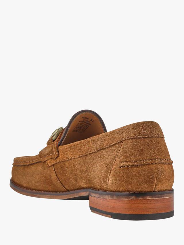 Мокасины из чалой замши Jones Bootmaker, желто-коричневый — фото 3