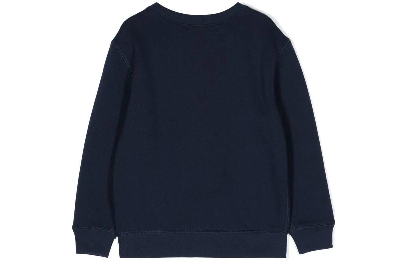 Детский свитшот с круглым вырезом Polo Ralph Lauren, морской синий — фото 4