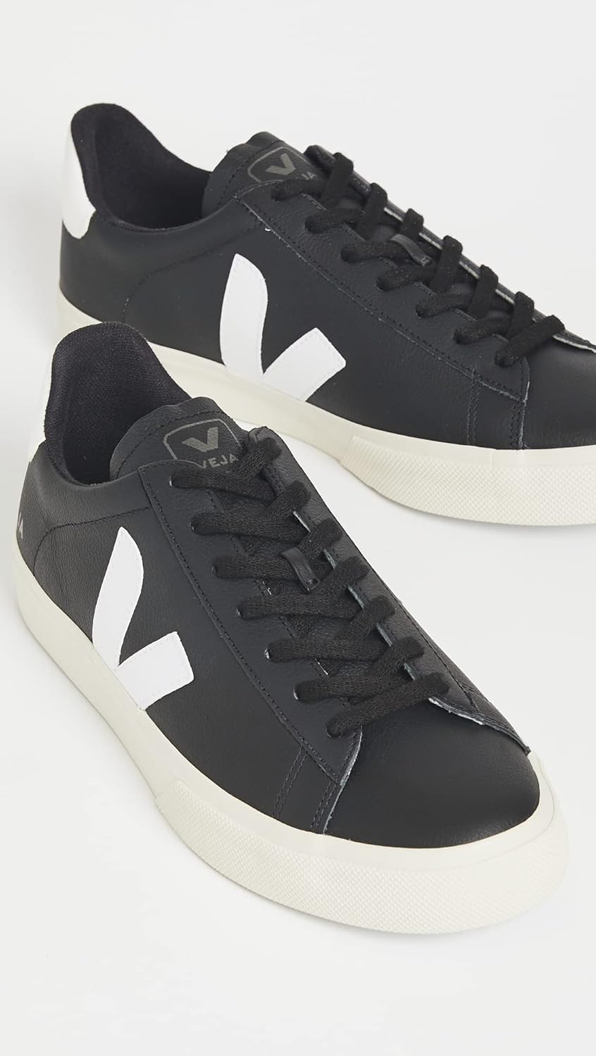 Кроссовки Veja Mens Campo Bold Suede, черно-белый — фото 3