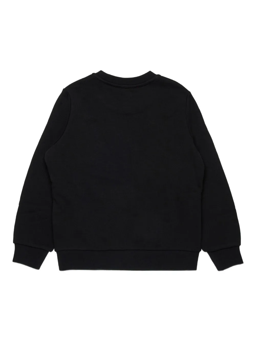 Толстовка с вышитым логотипом Oval D Diesel Kids, черный — фото 2