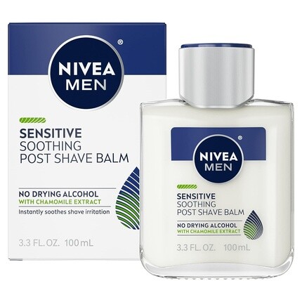 

NIVEA Бальзам для чувствительной кожи после бритья для мужчин, 3,3 унции