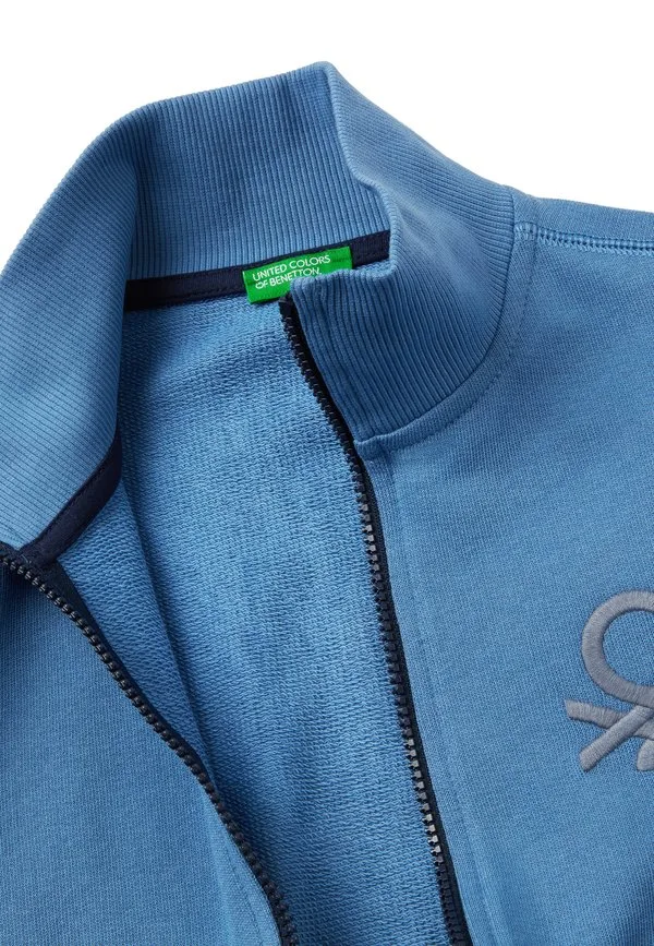 Толстовка на молнии United Colors Of Benetton, Blue — фото 3