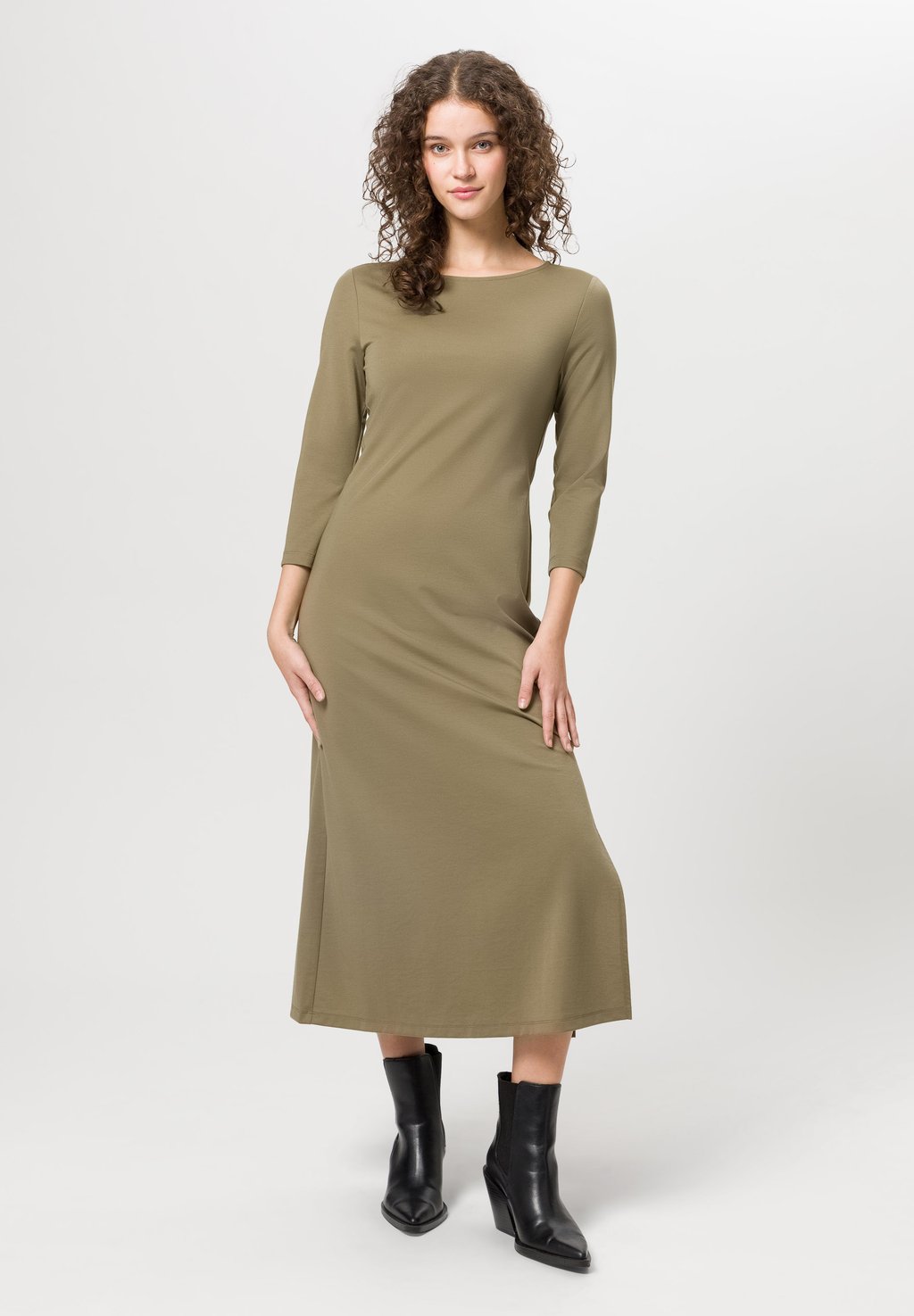 

Платье из джерси DAKOTAA MIDI Les Lunes, оливковый
