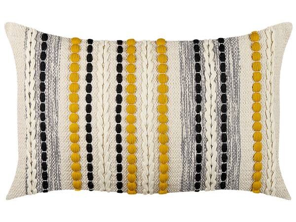 

Декоративная подушка Beliani ARDISIA, 60x40x40 см цвет beige/schwarz/creme/multicolor/gelb