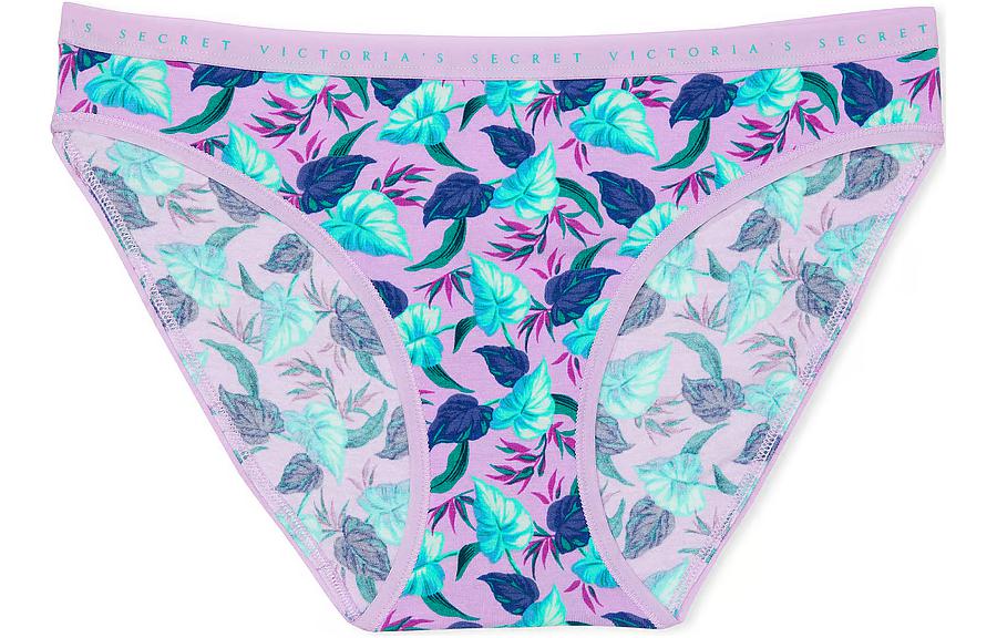 

VICTORIA'S SECRET Трусы женские 1 упаковка Фиолетовый принт
