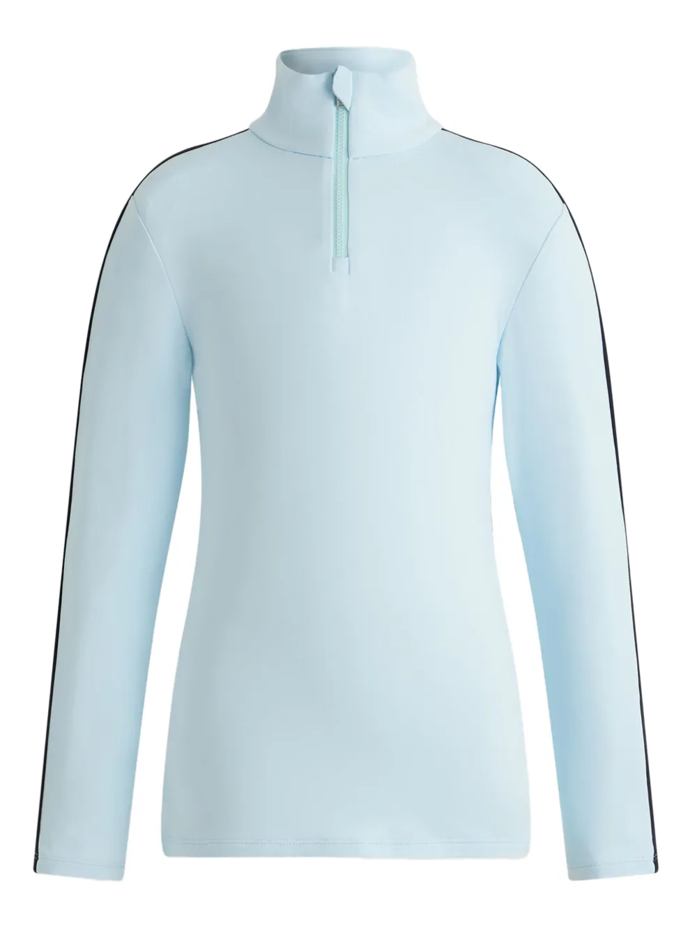 

Свитшот с половинной молнией и вставками Fusalp, синий