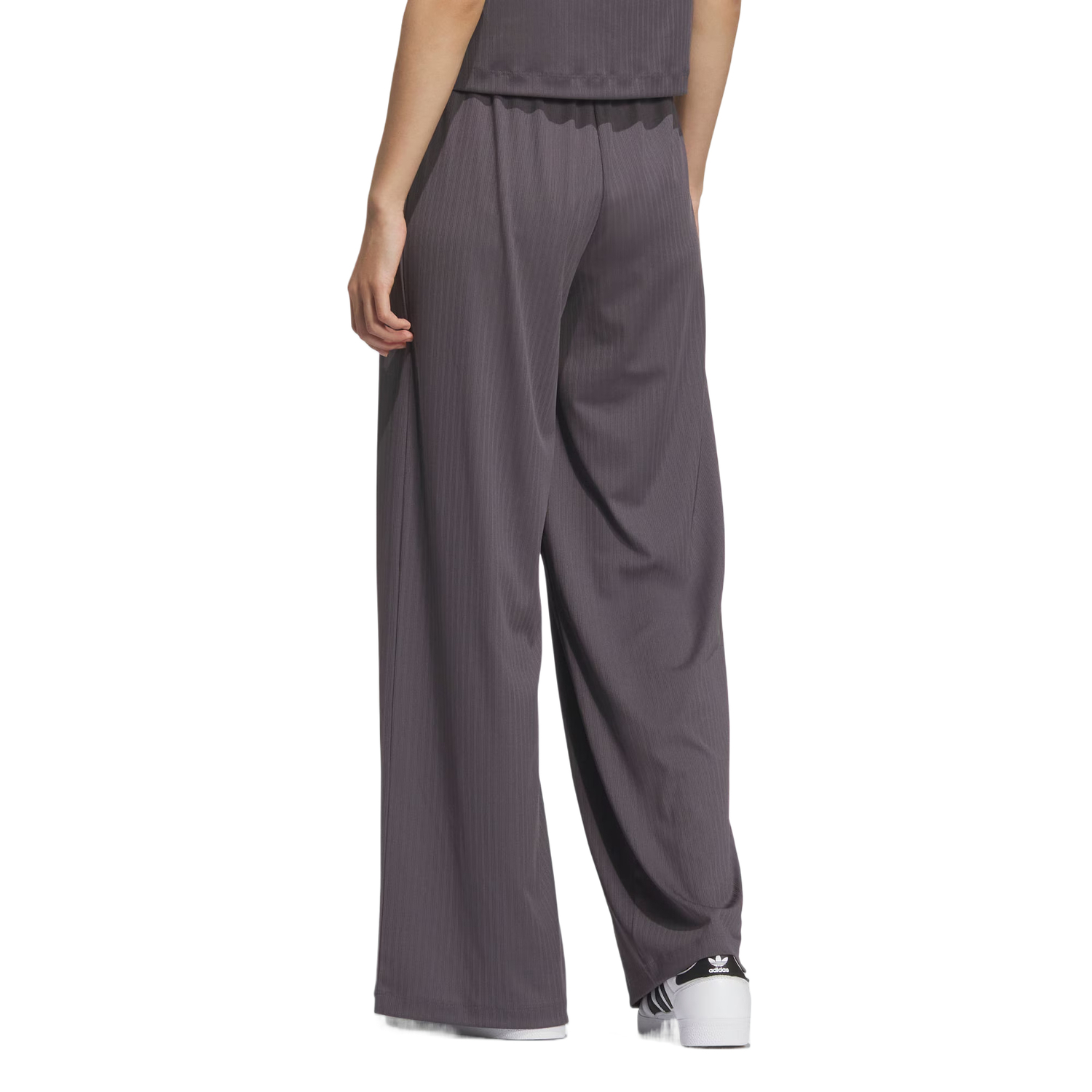 Вязаные спортивные штаны Women's Adidas Originals, серый — фото 4