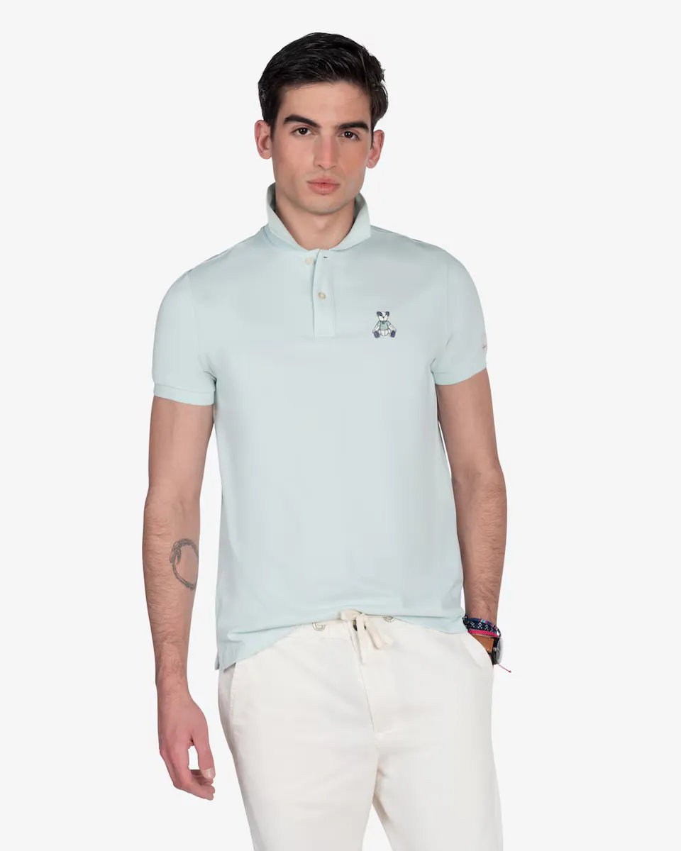 

Мужская однотонная хлопковая футболка с коротким рукавом Harper & Neyer, бирюзовый