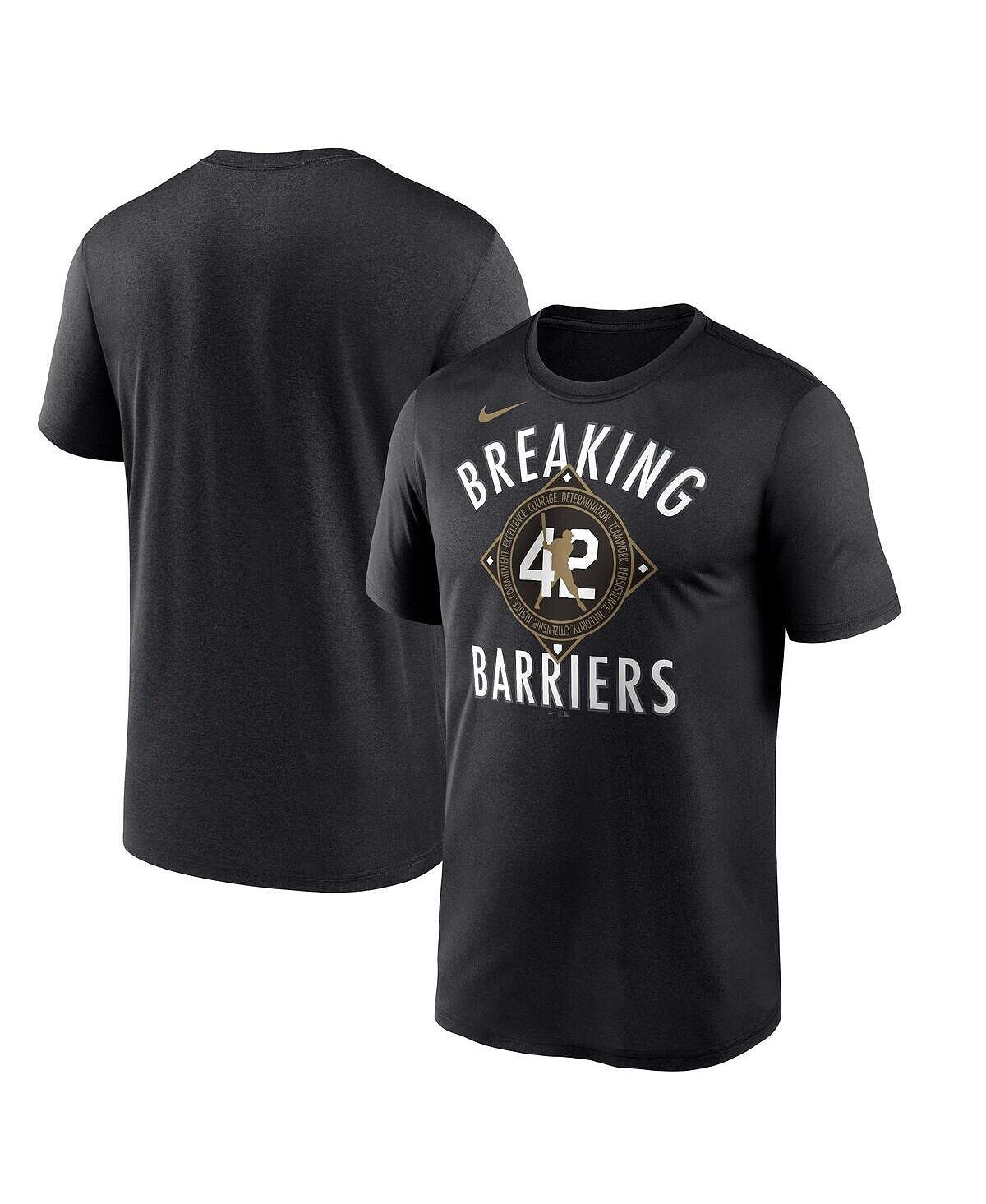 

Мужская черная футболка Jackie Robinson Brooklyn Dodgers Cooperstown Collection Breaking Barriers Performance Nike, Черный, Мужская черная футболка Jackie Robinson Brooklyn Dodgers Cooperstown Collection Breaking Barriers Performance Nike