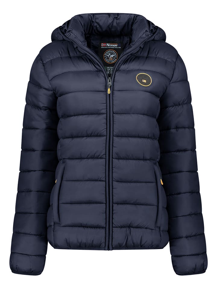 

Geographical Norway Стеганая куртка "Atikamap" темно-синего цвета