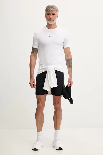 Футболка классическая T-shirt BOSS Green, белый — фото 2