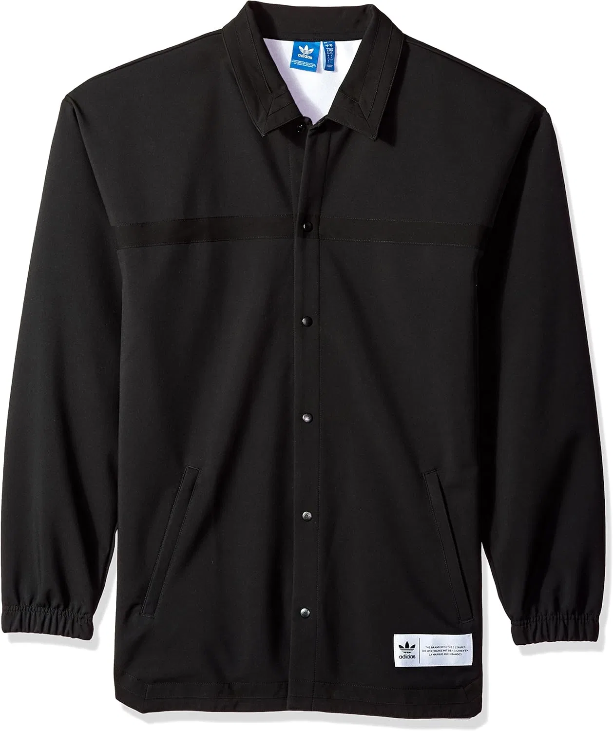 Куртка мужская с бондированным французским трикотажем adidas Originals, Black