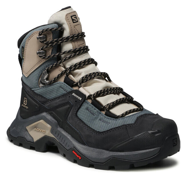 Ботинки женские Salomon Quest Element Gtx походные, серый/бежевый