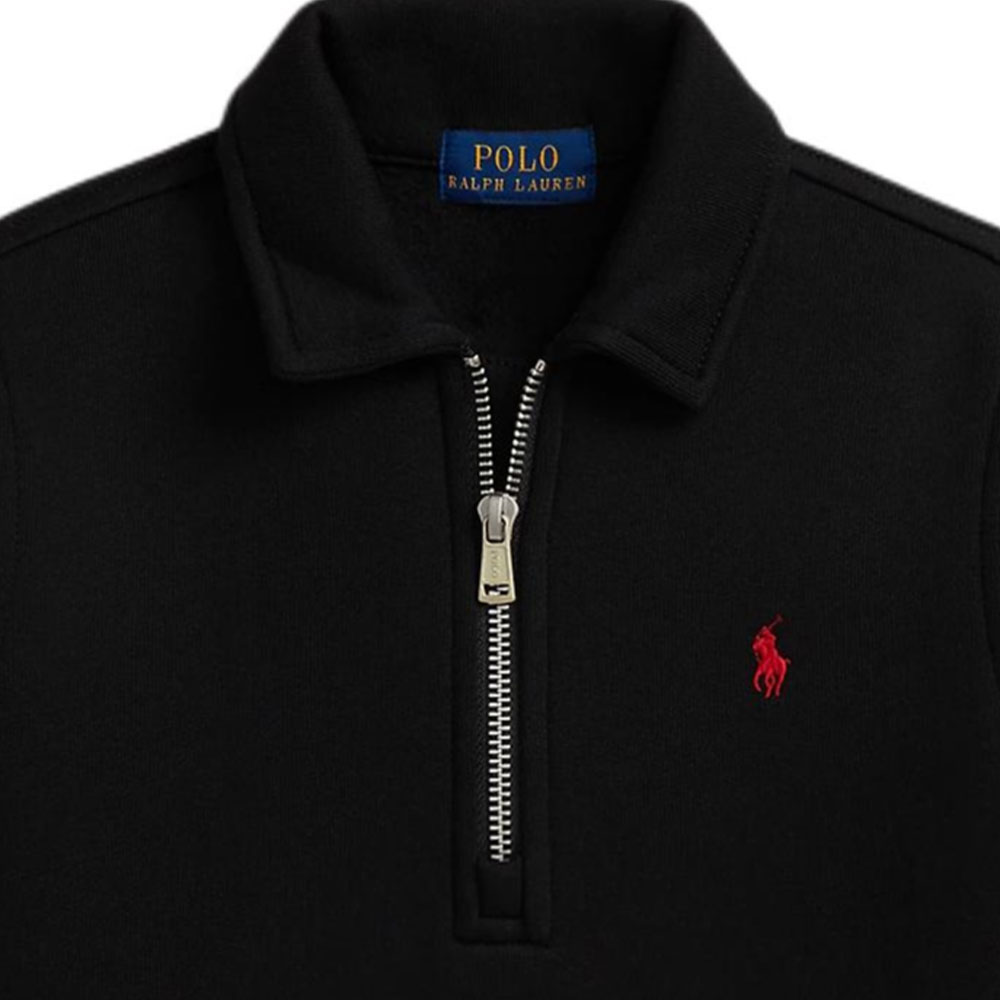 Свитшот для детей 3-7 лет Polo Ralph Lauren, черный — фото 3