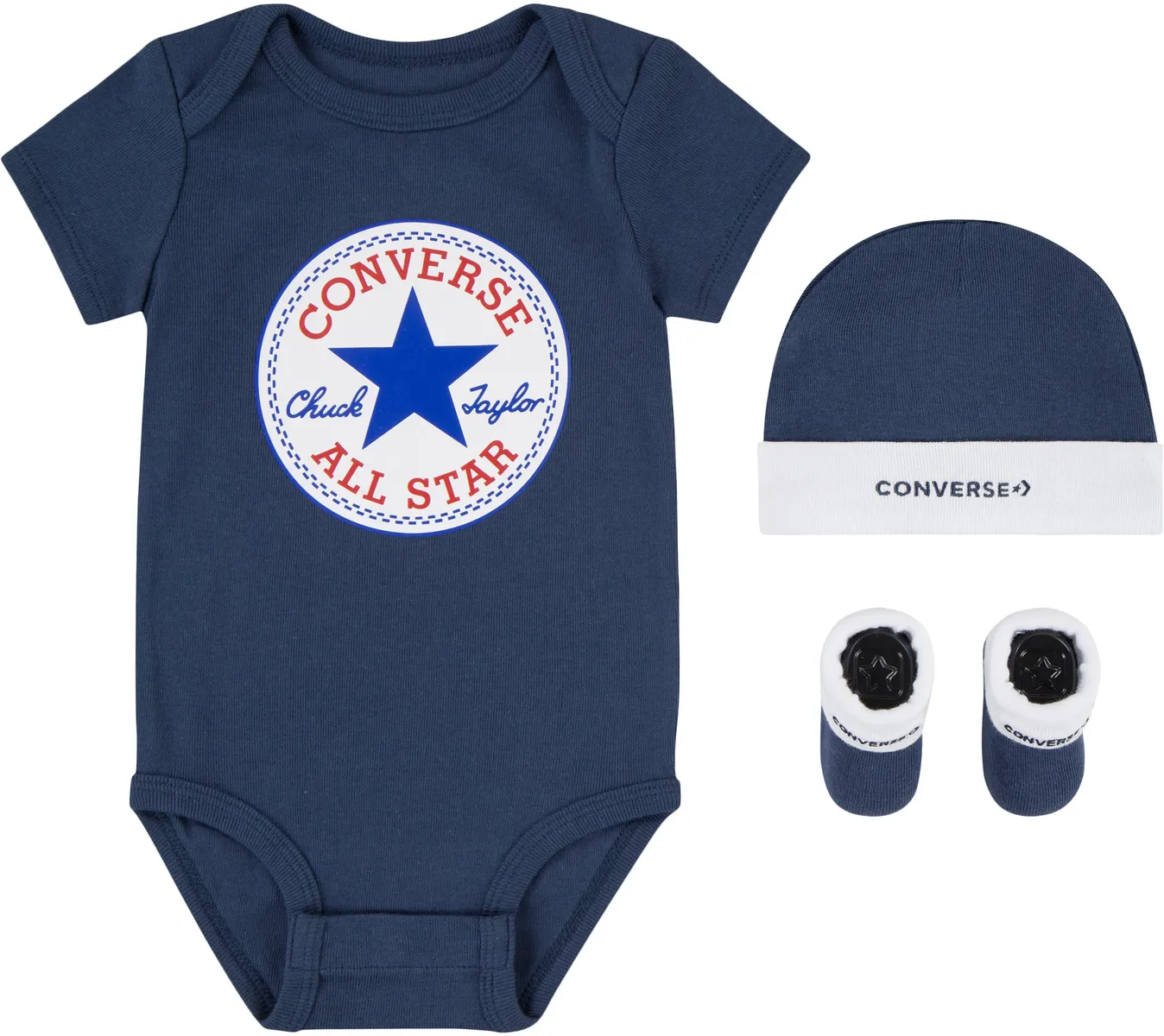 

Боди Converse "CLASSIC CTP INFANT HAT BODYSUIT BOO", цвет Converse Nav