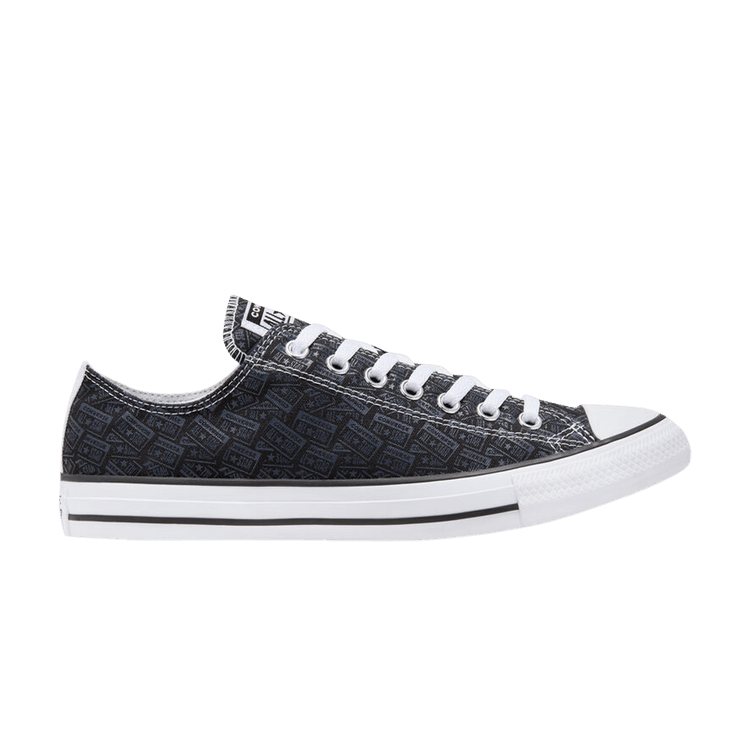 

Кроссовки Converse Chuck Taylor All Star Low 'Allover License Plate Prints', черный