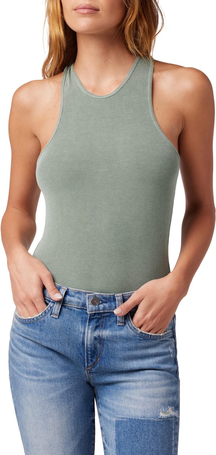 

Топ Joe's Jeans Roxy Reversible Racerback Twist Tank, цвет Sea Grass
