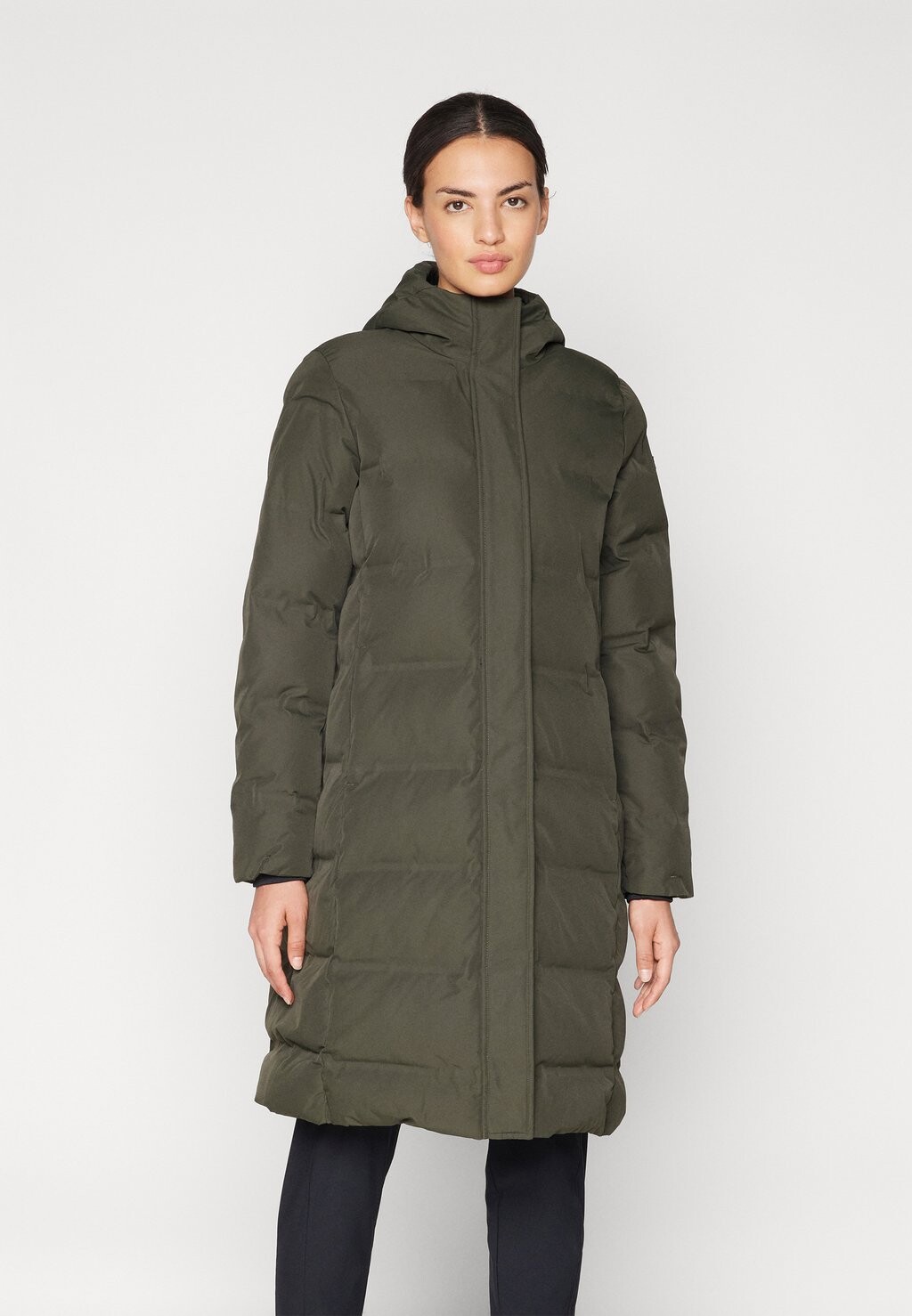 

Зимнее пальто WOMAN COAT FIX HOOD CMP, темно-зеленый