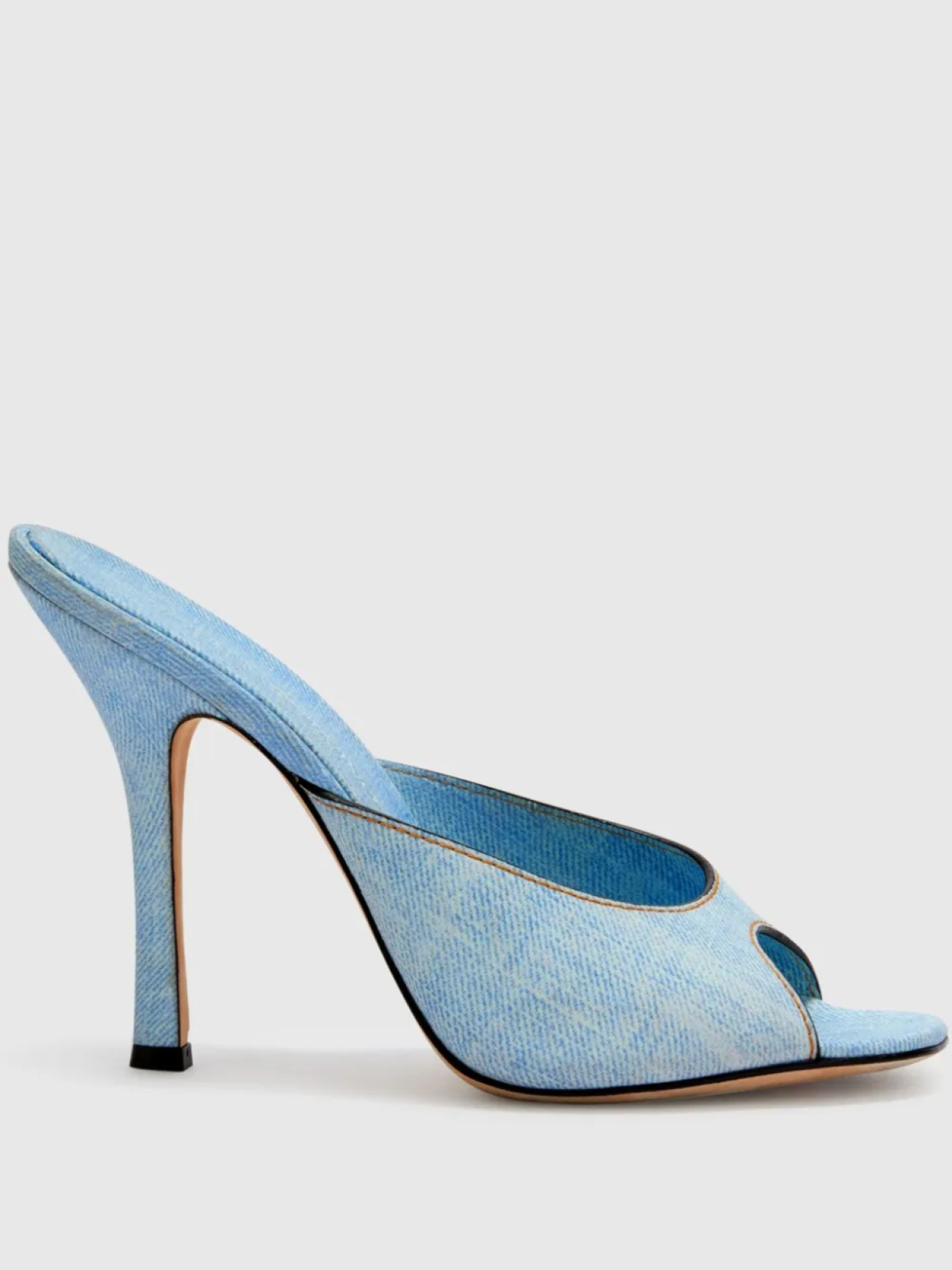Туфли Ermanno Scervino Emy 110 мм, синий