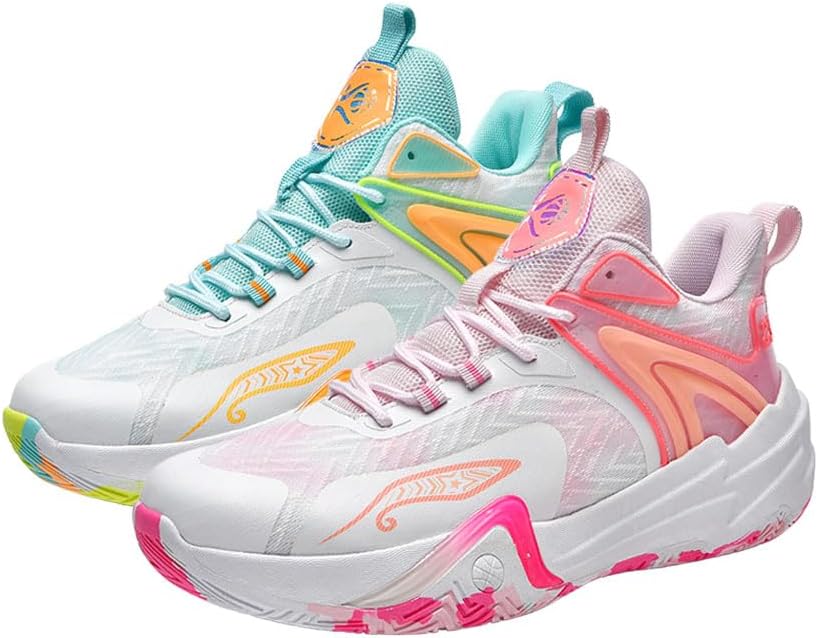 

Женские и мужские баскетбольные кроссовки для ходьбы и бега, дышащие и удобные кроссовки для взрослых Aiscahent, Yuan Yang