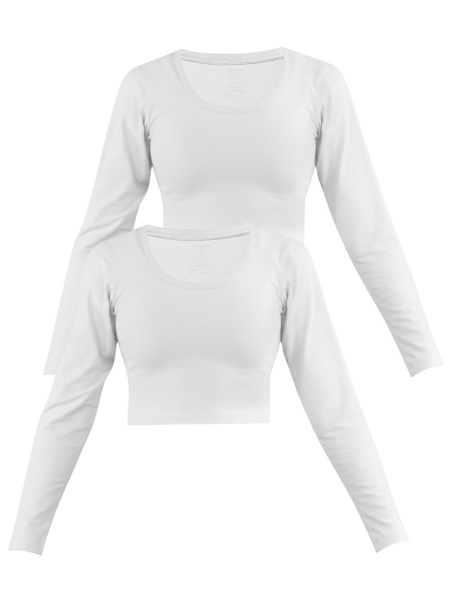 

Лонгслив Janice Shirt Nerja, белый