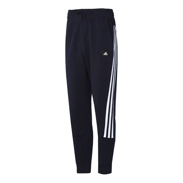 

Спортивные штаны Men's adidas Fi 3s Pant Logo Printing Bundle Feet Sports Pants/Trousers/Joggers Navy Blue, синий