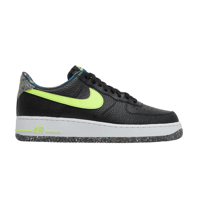 

Кроссовки Nike Air Force 1 Low 'Black Volt', черный
