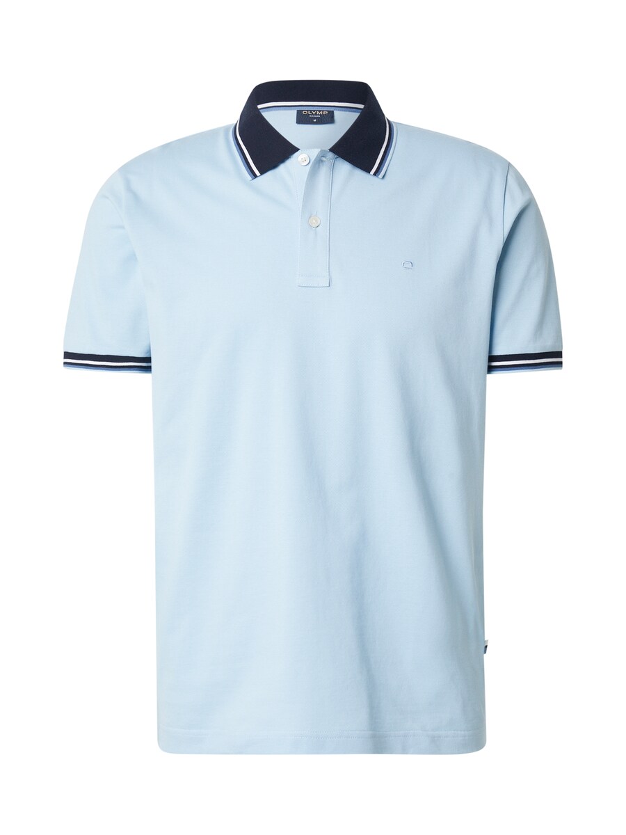 

Рубашка OLYMP, цвет Navy/Cyan blue/Light blue