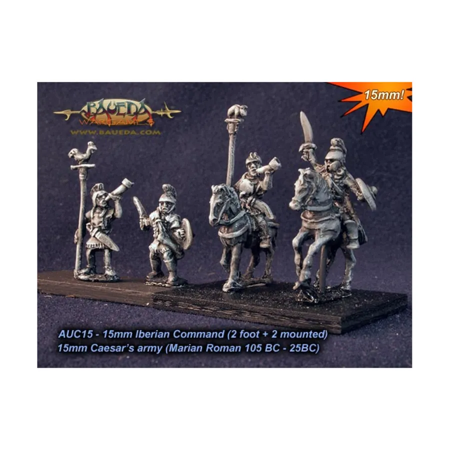 

Иберийское командование, Historical Miniatures - Romans (15mm) (Baueda)