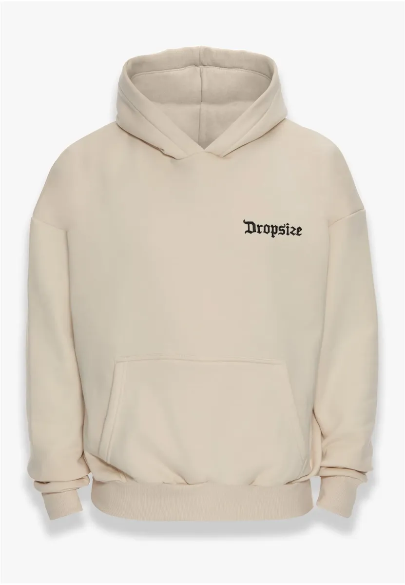 

Толстовка Dropsize с капюшоном " Dropsize Men's Heavy Oversize Embo Hoodie", цвет Coconutmilk
