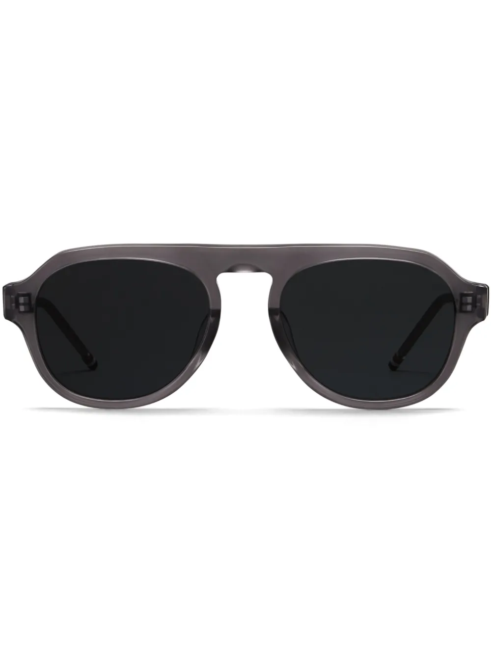 

Солнцезащитные очки-пилоты Thom Browne Eyewear, серый