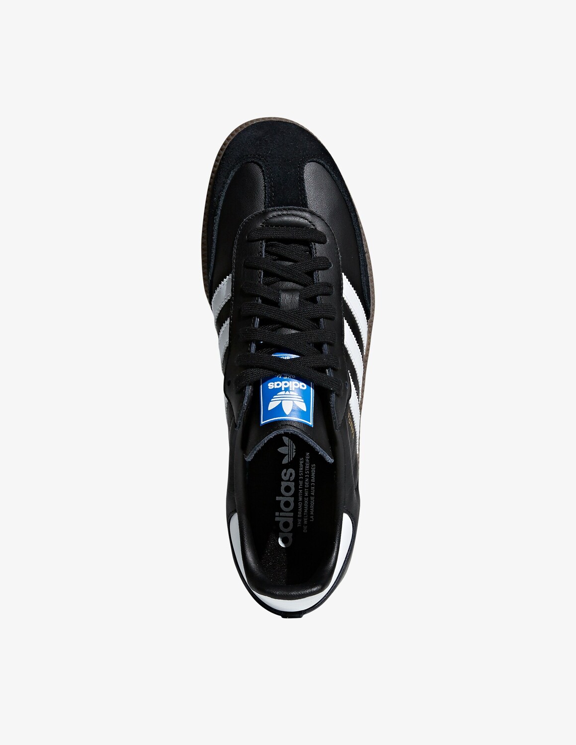 Кроссовки Samba Adidas Originals, черный — фото 3