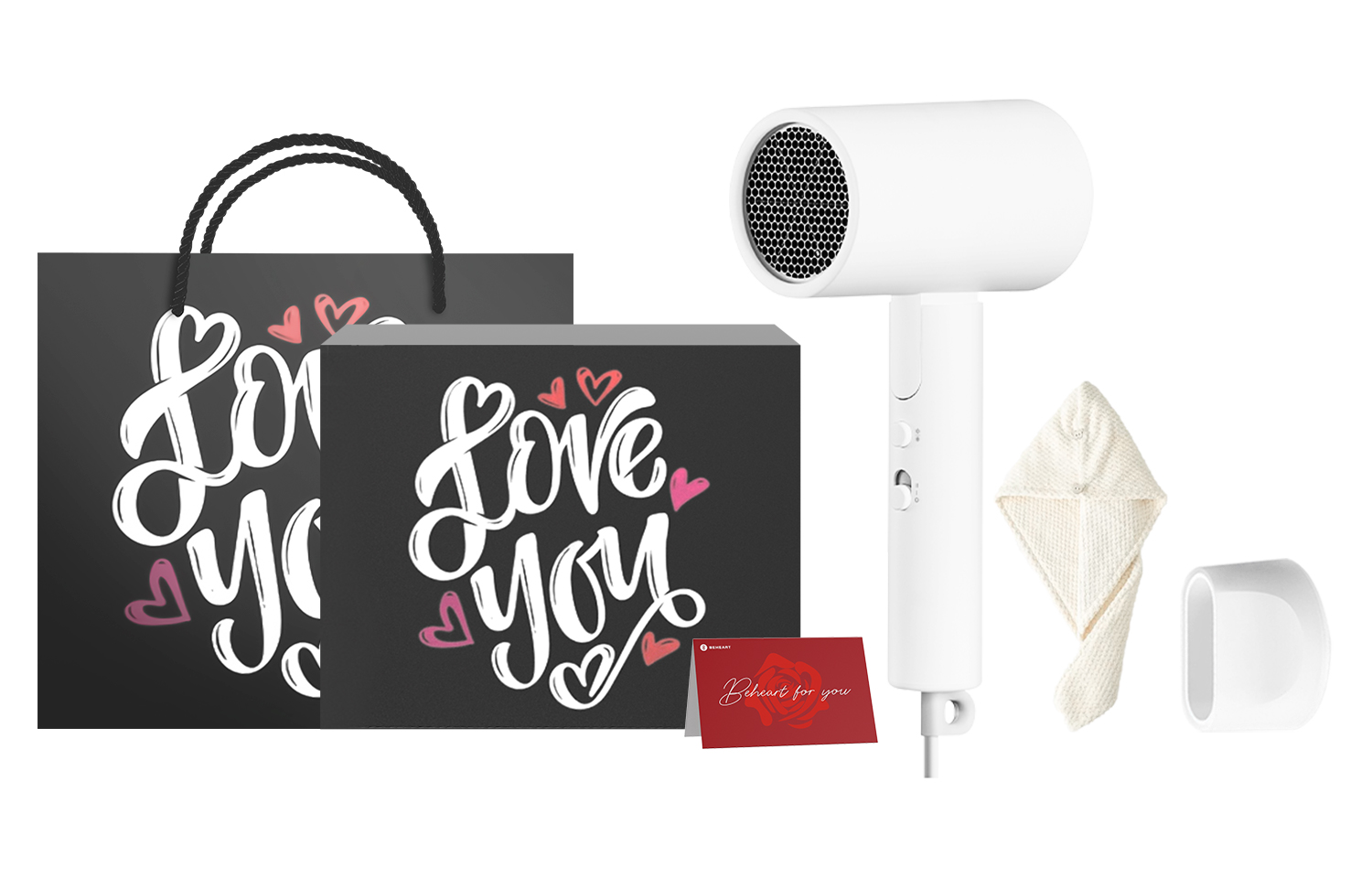 

Фен для волос Mi, H101 White Qixi Lover's Gift Box