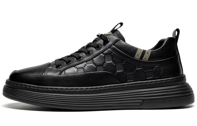 

Кроссовки Low-Top Skateboard Shoes Men's LEAVELAND, черный