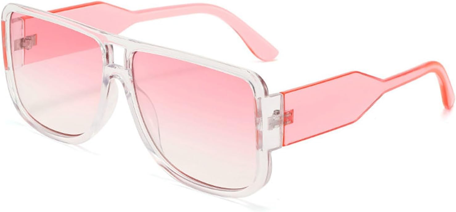 

Солнцезащитные очки COTIA 2025 в квадратной оправе для женщин и мужчин, в стиле ретро, ​​классические, с двойной перемычкой, популярные очки-пилот для активного отдыха, Pink